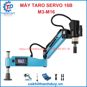 Máy Taro Điện Servo 16B M3-M16 – Công Suất 2000W, Taro Ngang Dọc Chính Xác