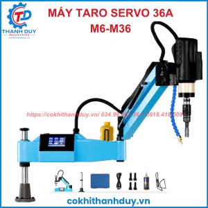 Máy Taro Điện Servo 36A M6-M36 – Công Suất 3000W Phun Dầu Tự Động