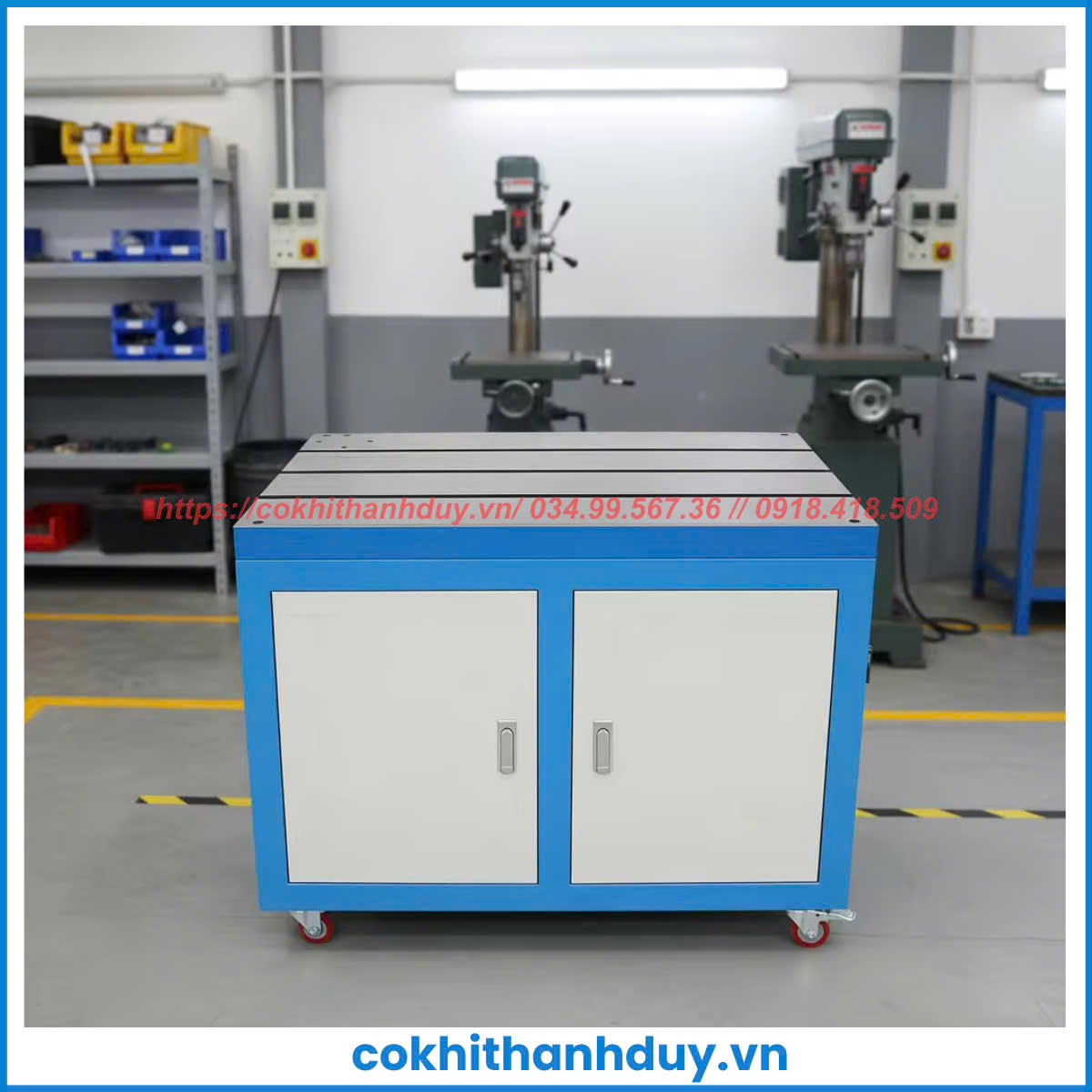Tủ Thao Tác Bàn Làm Việc Máy Taro - Ảnh 3