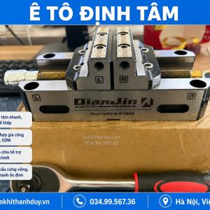 Alternative view of Ê Tô Định Tâm DJ-80120S – Gọn Bàn Máy, Tăng Mật Độ Gá CNC
