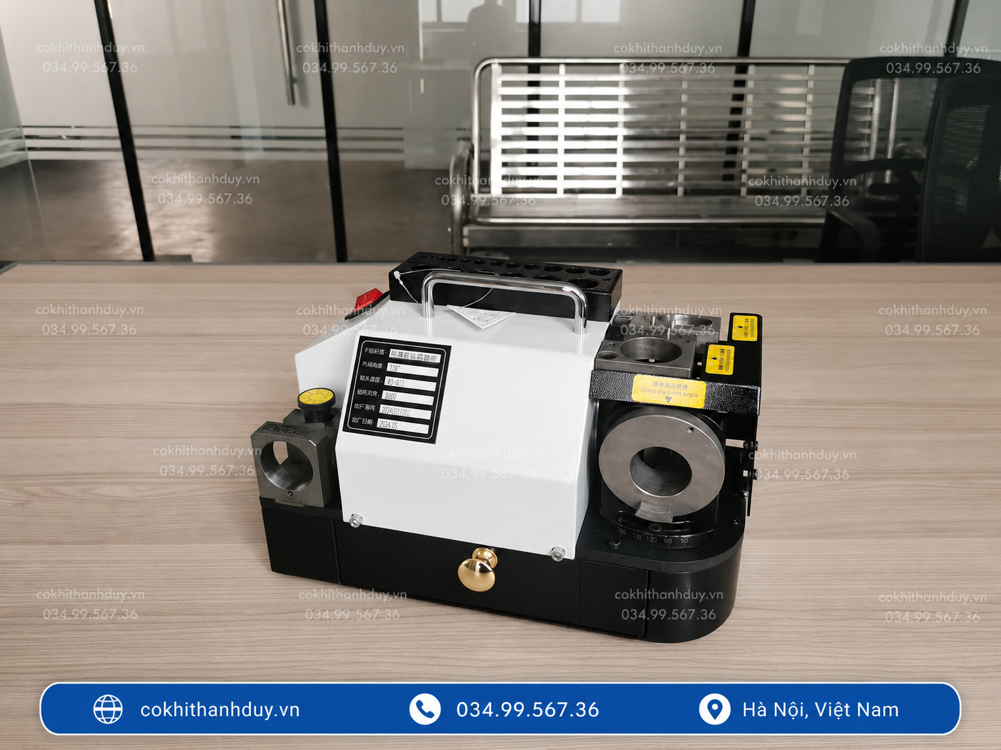 Máy Mài Mũi Khoan 20F – Khôi Phục Mũi Nhanh, Chỉnh Góc 95–145° - Ảnh 4