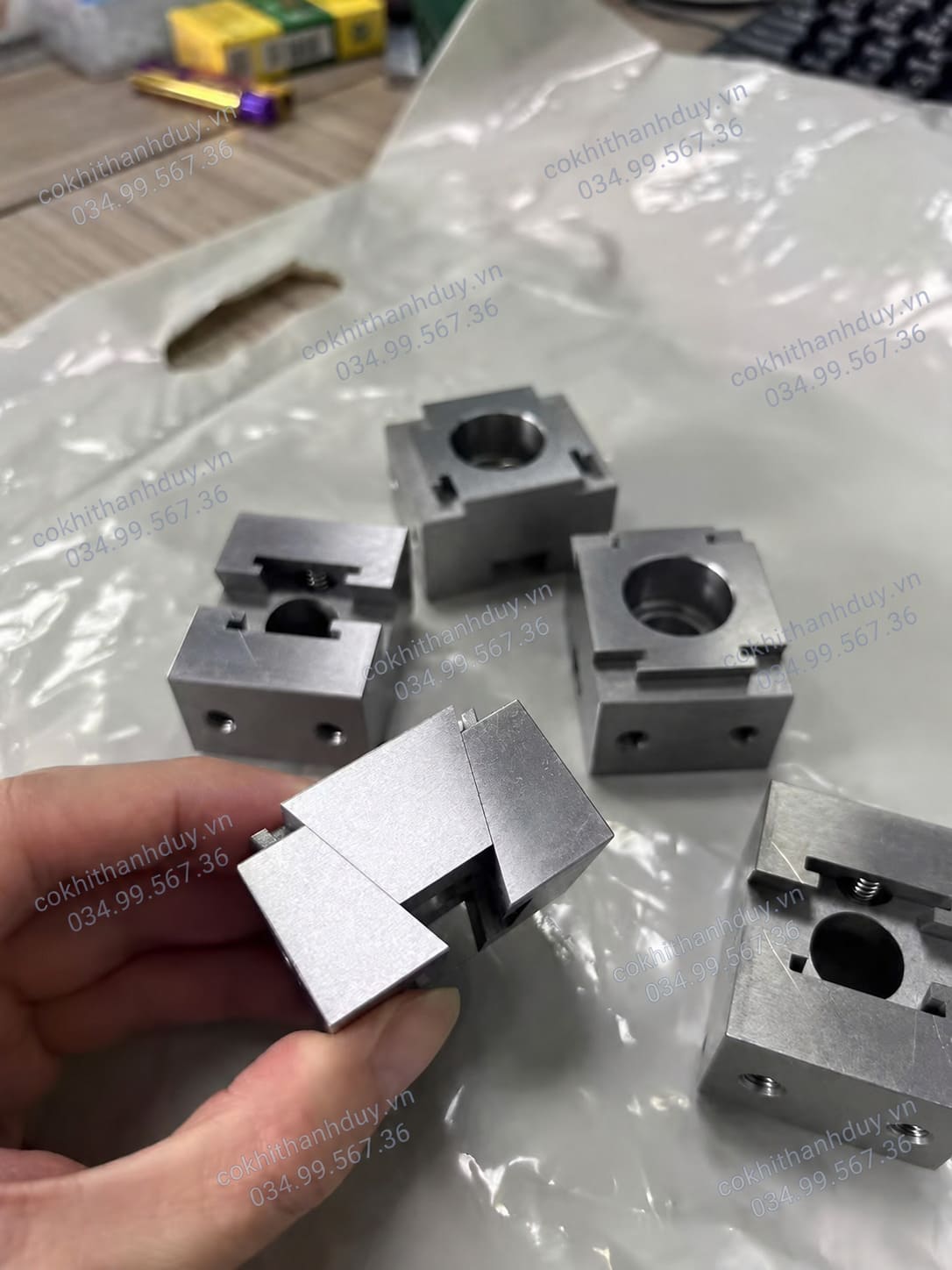 Jig Block Kẹp Song Phương M20 – Phạm Vi Kẹp 68–76mm - Ảnh 5