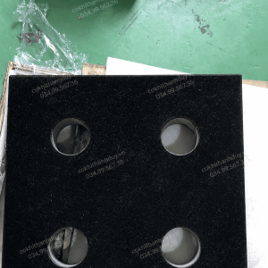 Alternative view of Khối Chuẩn Granite 400x400x50mm Cấp 000 – Chuẩn Mặt Vuông Khổ Rộng Cho Rà Góc, Đối Chiếu Đồ Gá & QC