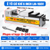 Ê Tô Cơ Khí Trợ Lực LM-160V 6 Inch – Má Kẹp 160mm, Mở 240mm, Lực Kẹp 6500kg