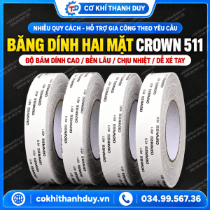 Alternative view of Băng Dính Crown 511 Khổ 50mm – Dễ Dán, Bám Tốt, Linh Hoạt Cho Nhiều Ứng Dụng