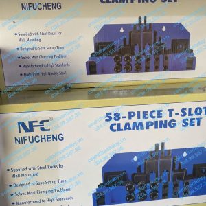 Alternative view of Bộ Gá Kẹp Phôi 58 Chi Tiết M24 – Gá Cứng Vững Cho Phay Tải Lớn