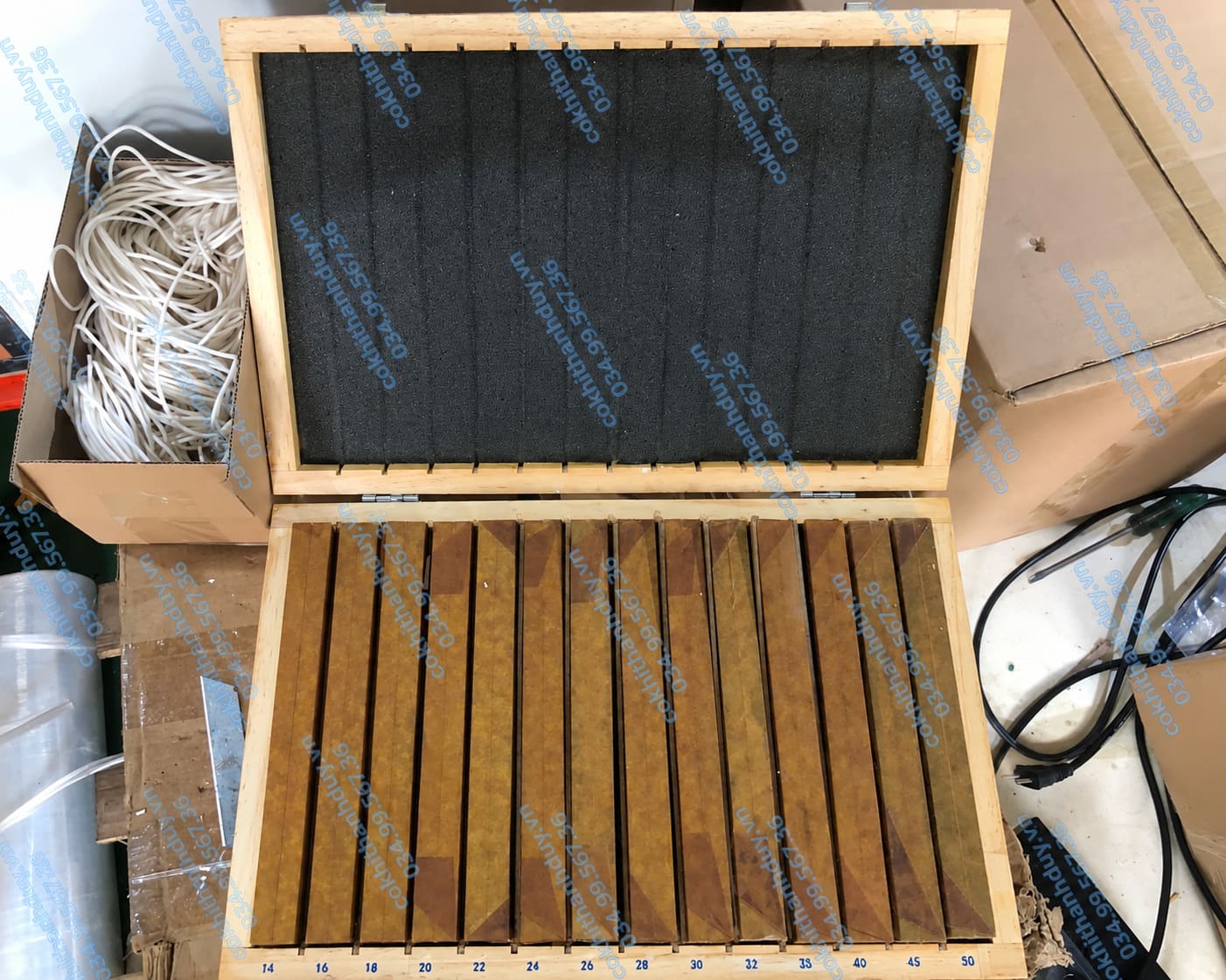 Bộ Căn Đệm Song Song 36 Chi Tiết 150×8mm – Đa Dải Chiều Cao, Gá Chuẩn Gia Công Hiệu Quả - Ảnh 5